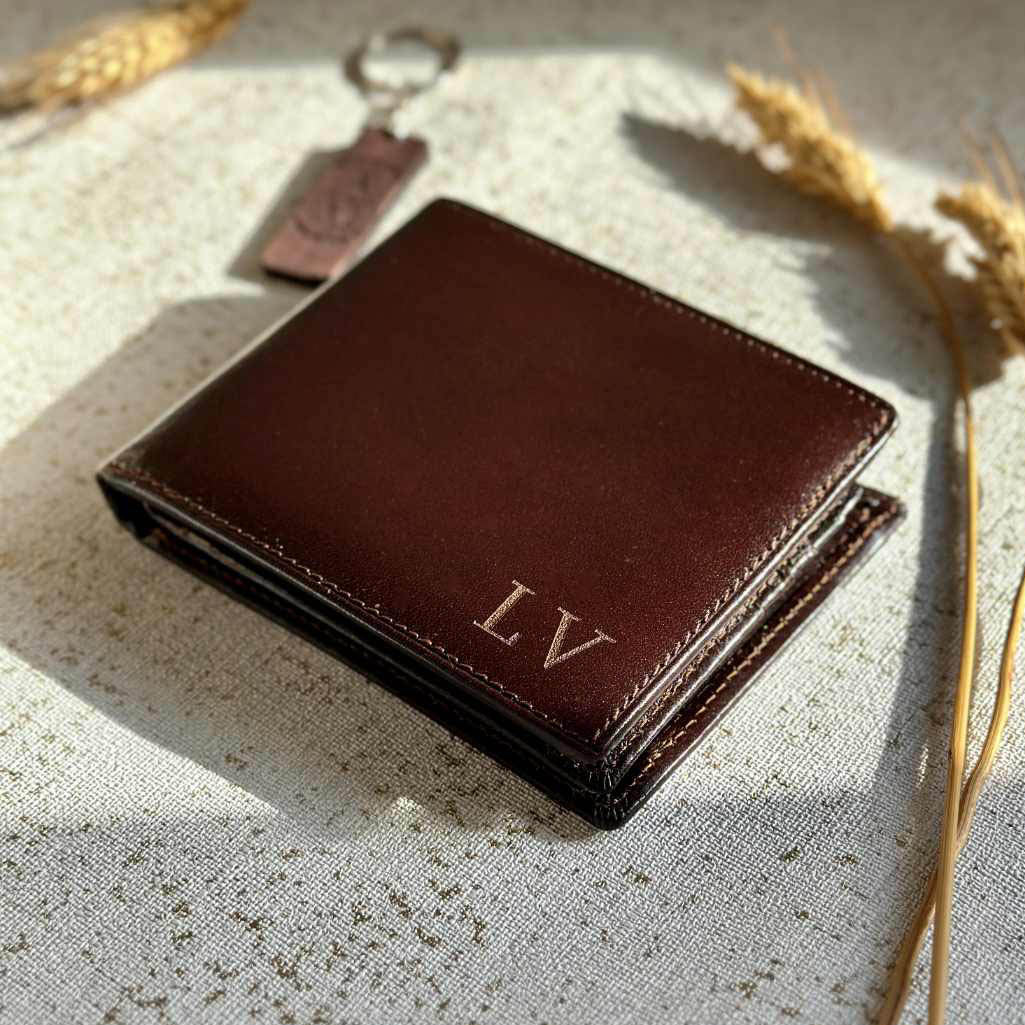 Portafogli personalizzato in pelle