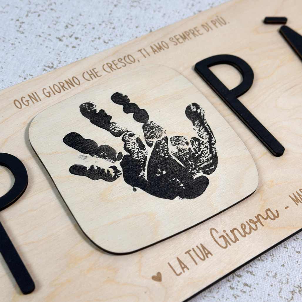 Targa Papà DIY
