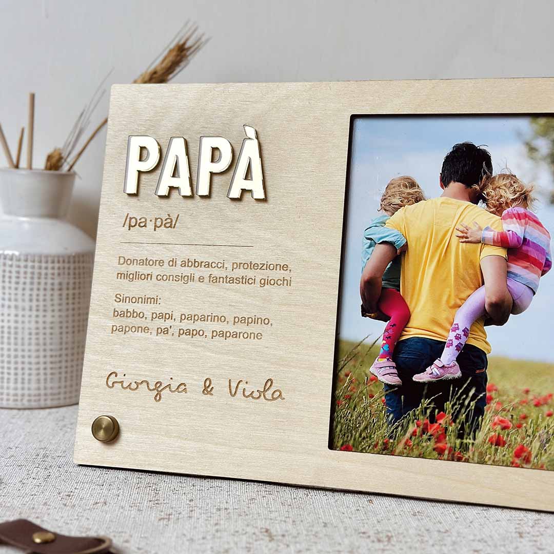 Portafoto Definizione Papà