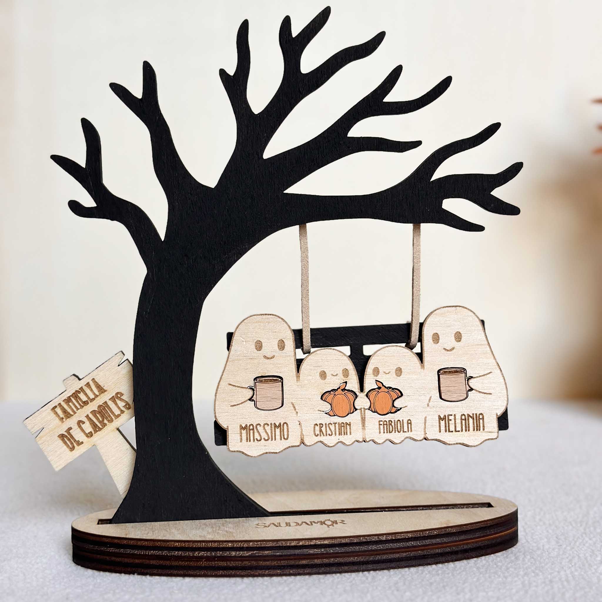 Halloween | Altalena fantasma personalizzata