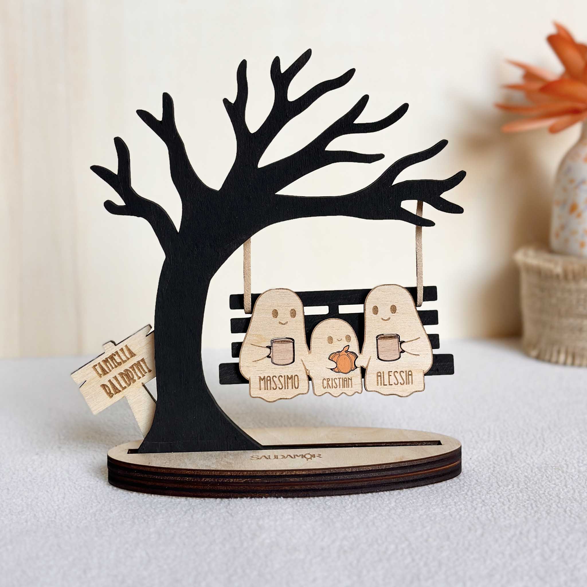Halloween | Altalena fantasma personalizzata