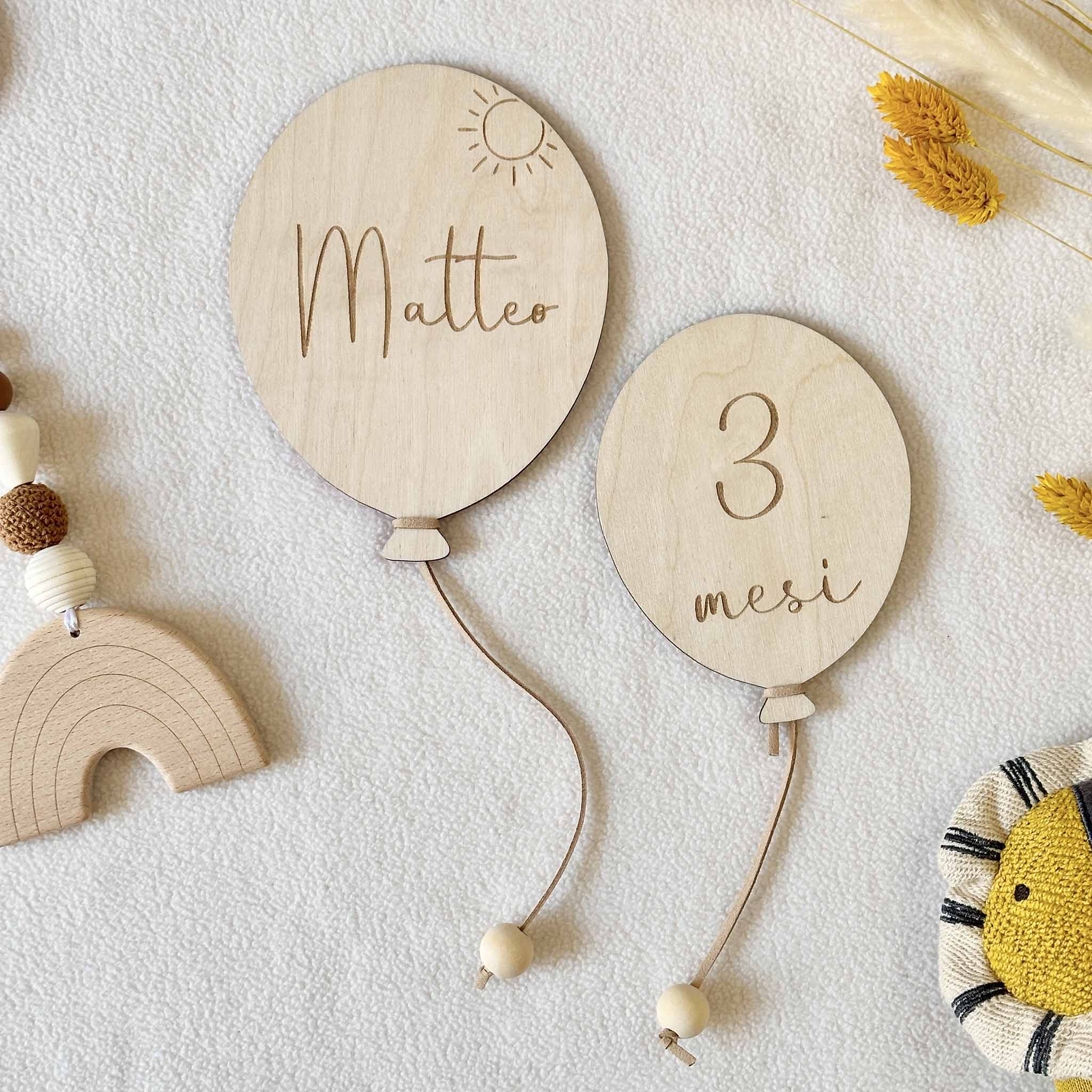 Milestones 13 carte primo anno nascita per bambini