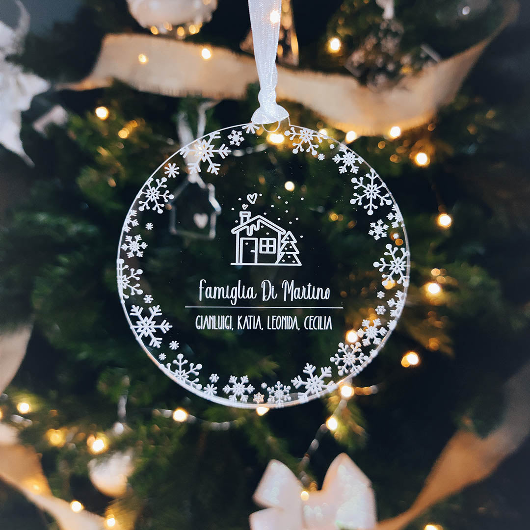 Pioggia di neve | Set addobbi Natale