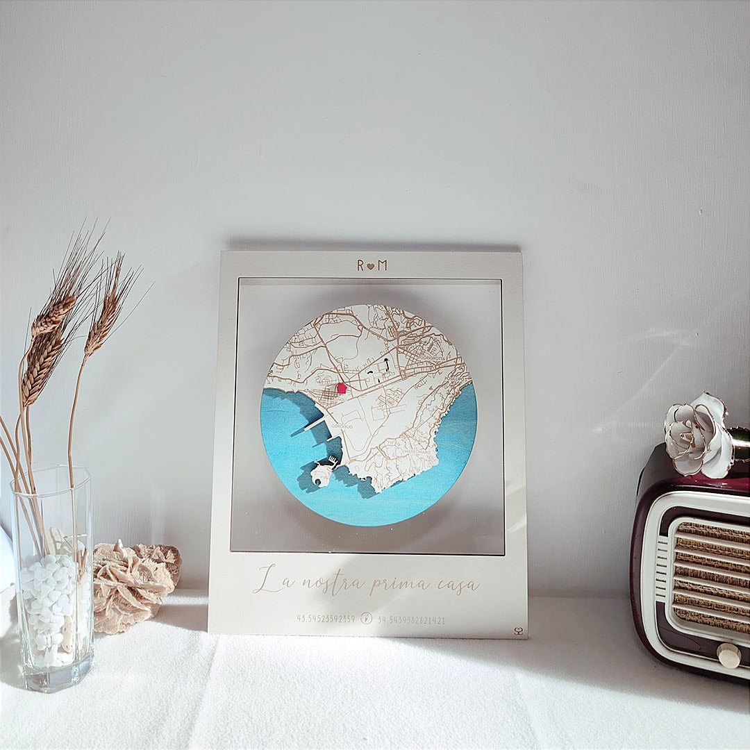 Mappa personalizzata regalo San Valentino per lui per lei