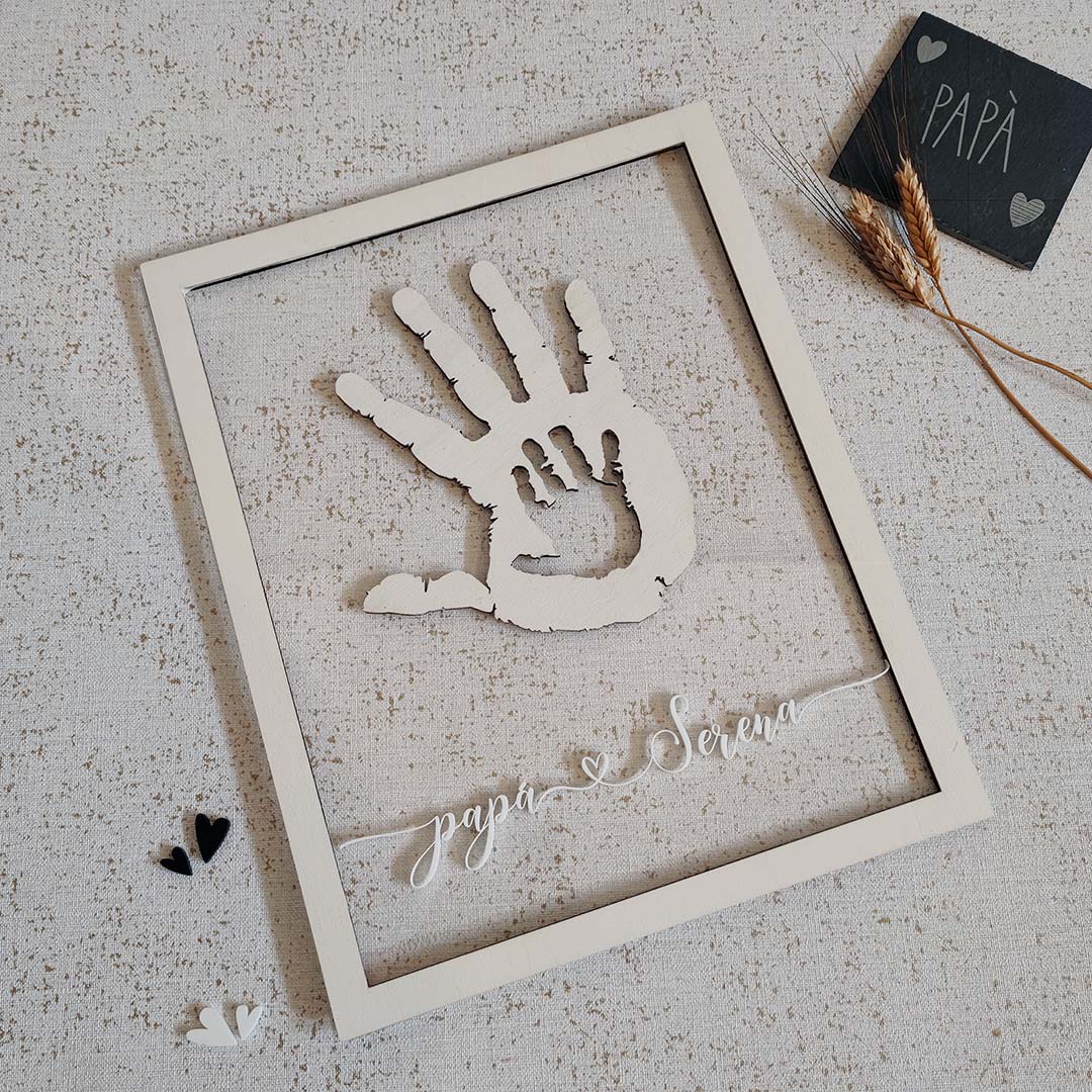 Mondaddy | Quadro Bianco