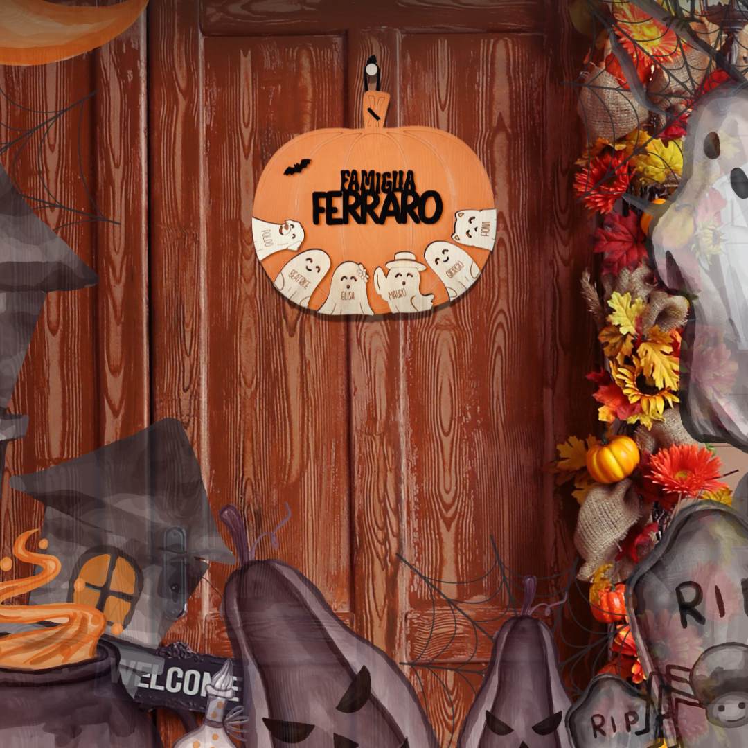 Halloween | Fuoriporta Fantasmatico personalizzato