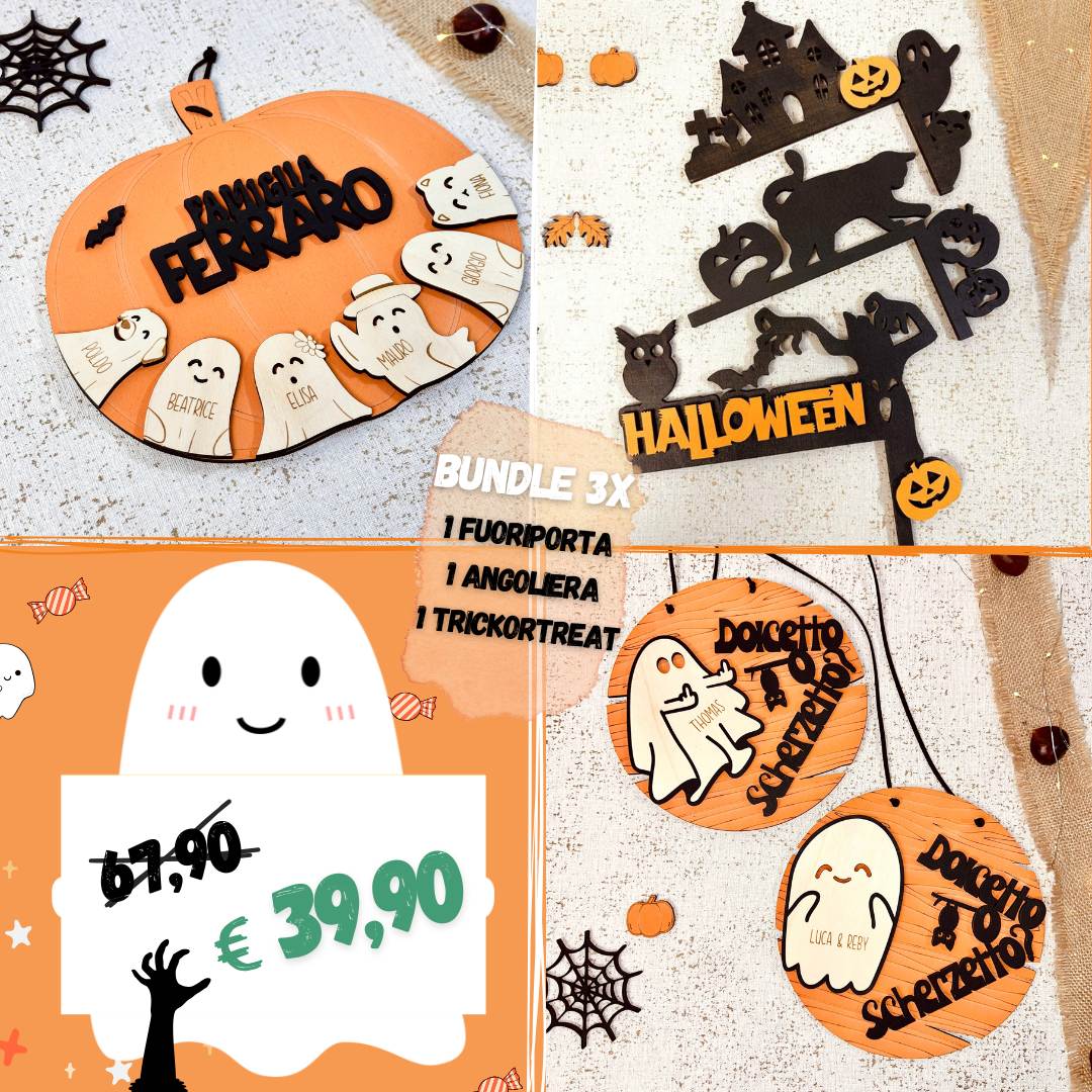 Halloween Bundle | Set Decorazioni