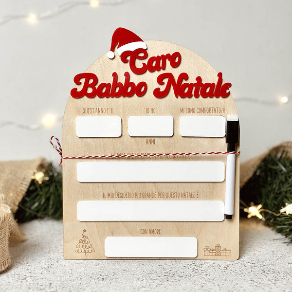 Lavagna Babbo Natale