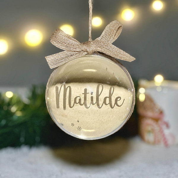 Pallina di Natale personalizzata