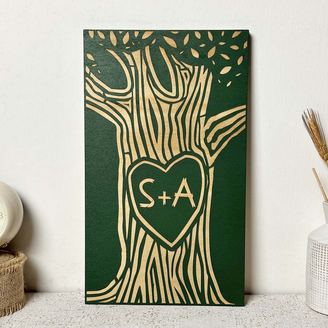 Albero dell'amore personalizzato