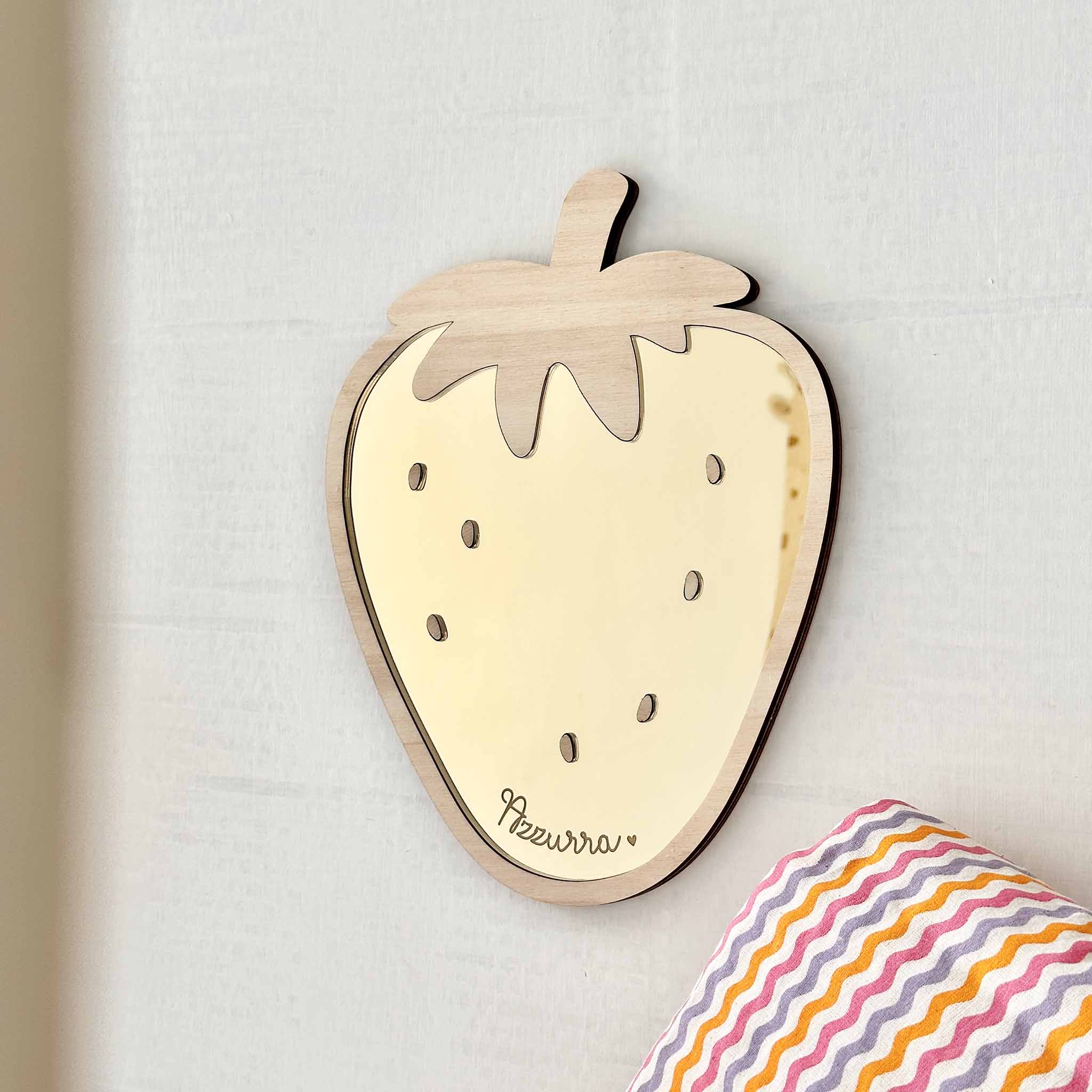 Specchio personalizzato per bambini idea regalo bambino