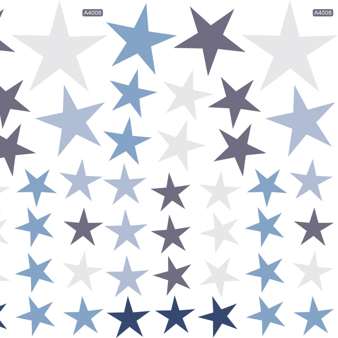 Saudamor | Stelle sticker adesivi da parete 60pz