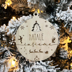 Pallina di Natale eterna "Insieme"